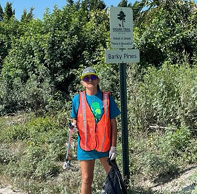 On the trail